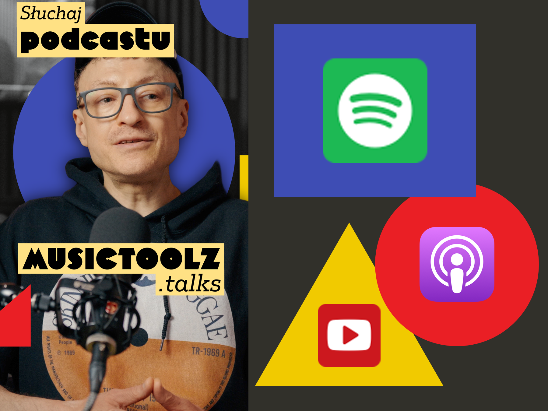 Robimy podcast! A w nim zdradzamy sekrety pracy studyjnej twórców, których muzyki słuchasz!