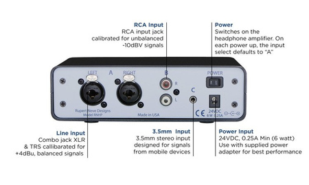 Rupert Neve Designs RNHP Precision Headphone Amplifier